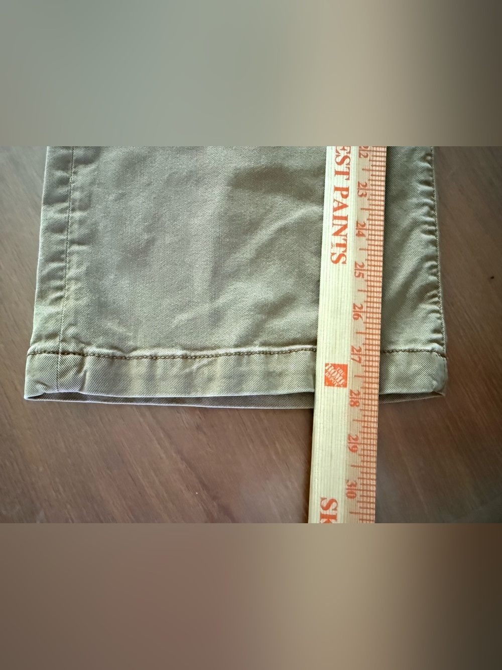 PAIGE Carly Wide Leg Drawstring Pants Size 26 Vintage Mocha Bisque - Picture 7 of 9